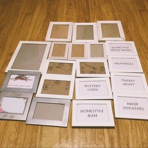 White Picture Frame Lot